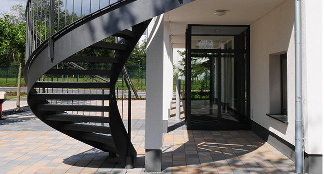 Wendeltreppen Außen München, Treppen München